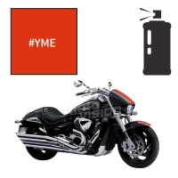 Peinture tricouche en spray suzuki candy max orange m1800 rz ltd ed 2010-2011