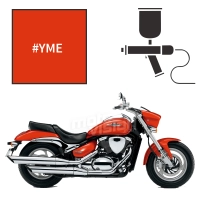 Peinture tricouche suzuki candy max orange 800 intruder 2009-2010