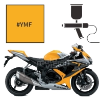 Peinture suzuki marble daytona yellow 600 gsx-r 2008-2009