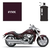 Peinture en spray suzuki candy dark cherry red intruder m1800r2 2009