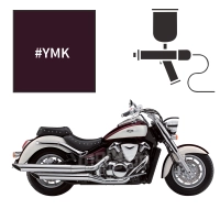 Peinture suzuki candy dark cherry red intruder c1800r 2008-2011