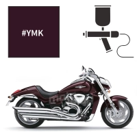 Peinture suzuki candy dark cherry red intruder m1800r2 2009