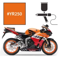 Peinture honda vibrant orange cbr600rr repsol 2011-2016