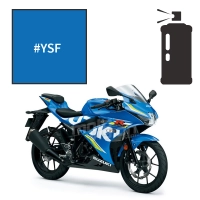 Peinture en spray suzuki metallic triton blue 125 gsx-r gp 2018-2019