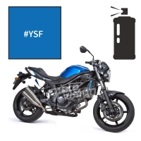 Peinture en spray suzuki metallic triton blue 650 sv 2016-2018