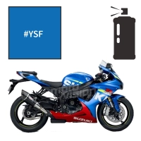 Peinture en spray suzuki metallic triton blue 600 gsx-r moto gp 2016