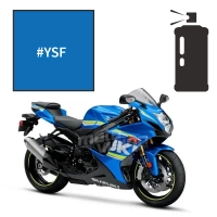 Peinture en spray suzuki metallic triton blue 750 gsx-r 2017-2018