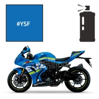 Peinture en spray suzuki metallic triton blue 1000 gsx-r concept 2016