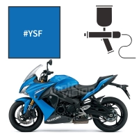 Peinture suzuki metallic triton blue gsx-s 1000 f 2016/2018