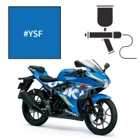 Peinture suzuki metallic triton blue 125 gsx-r gp 2018-2019