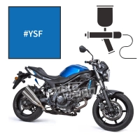 Peinture suzuki metallic triton blue 650 sv 2016-2018