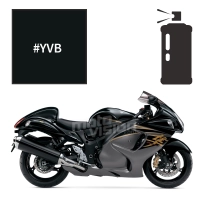 Peinture en spray suzuki glass sparkle black gsx-r 1300 hayabusa 2012-2019