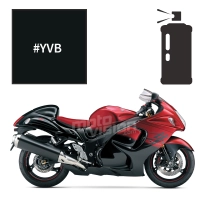 Peinture en spray suzuki glass sparkle black gsx-r 1300 haybusa se 2014