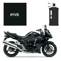 Peinture en spray suzuki glass sparkle black gsx 1250 fa 2012-2016