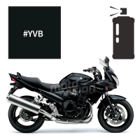 Peinture en spray suzuki glass sparkle black gsf 1250 bandit n & s 2012-2016