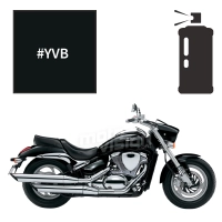 Peinture en spray suzuki glass sparkle black intruder m800 2011-2016