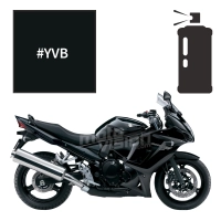 Peinture en spray suzuki glass sparkle black 650 gsx-f 2010-2015