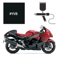 Peinture suzuki glass sparkle black gsx-r 1300 hayabusa se 2014