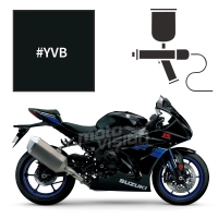 Peinture suzuki glass sparkle black 1000 gsx-r 2012-2015/2017