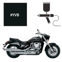 Peinture suzuki glass sparkle black intruder m800 2011-2016