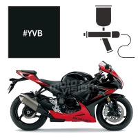 Peinture suzuki glass sparkle black 750 gsx-r 2011-2014