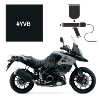 Peinture suzuki glass sparkle black 1000 v-strom 2014-2015/2017