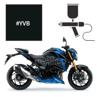 Peinture suzuki glass sparkle black 750 gsx-s 2017