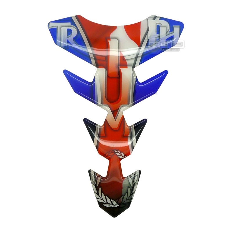 Protège réservoir autocollant Triumph Moto Vision