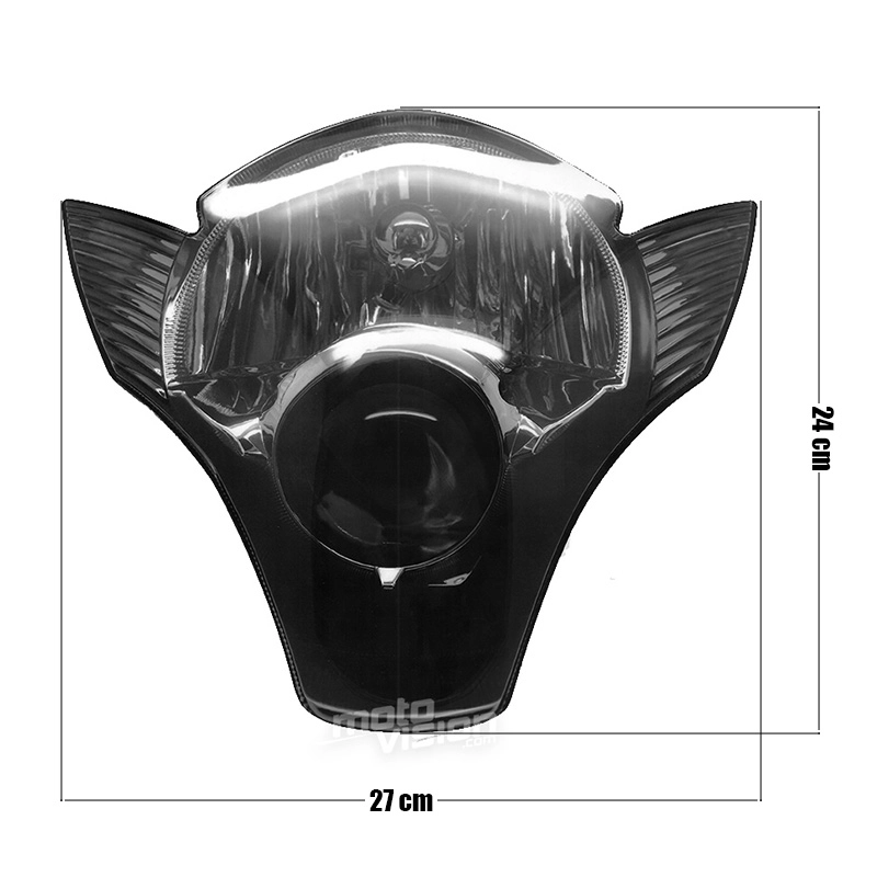 Sticker de phare 3D Suzuki GSXR 600 20062007 Moto Vision