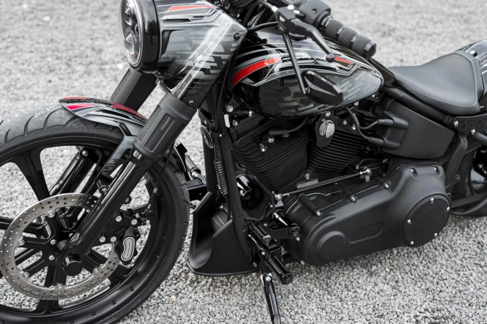 Estensione Cruscotto Cromata Per Harley Softail FXST/FLST (2000-2017) - Ricambio Aftermarket