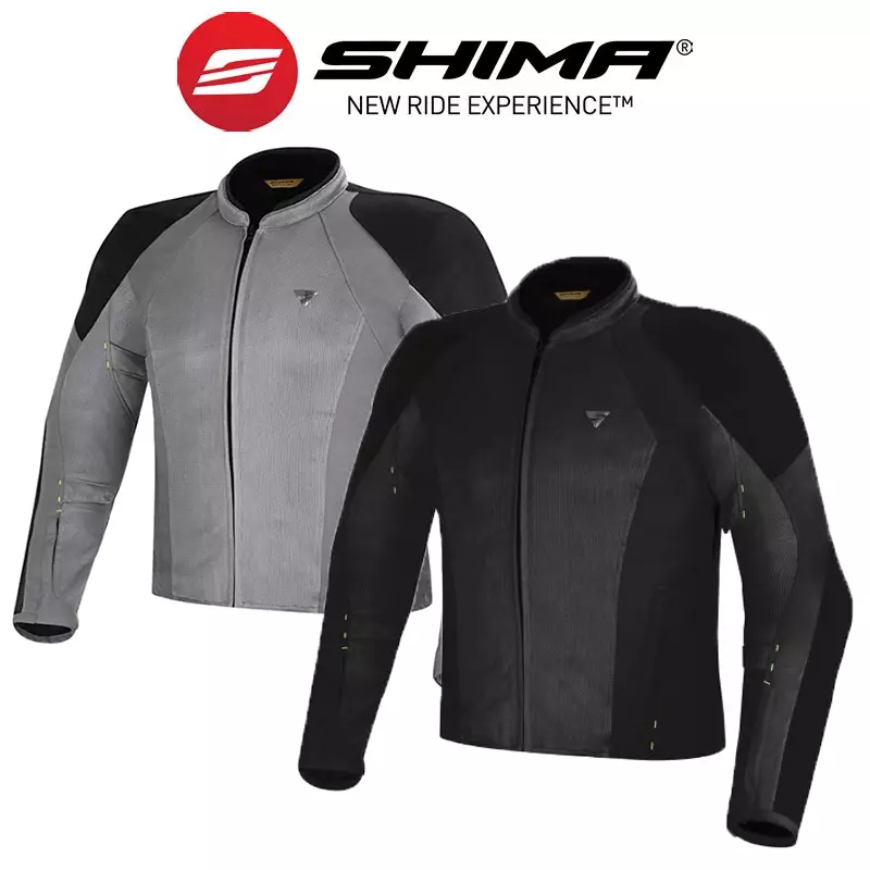 Shima Jet men's motorcycle jacket - summer and waterproof with level 2 back  protection - Moto Vision