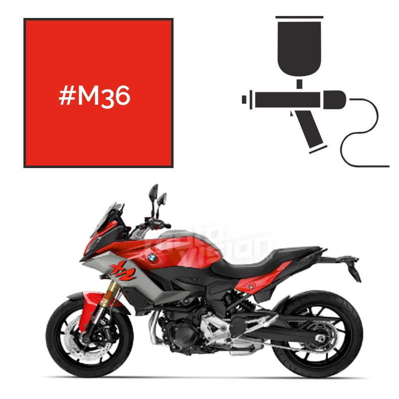 Motorcycle paint BMW Racing Red F900XR 20192020 Moto Vision
