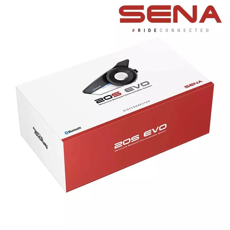 Intercom SENA 20S EVO 8 connections 