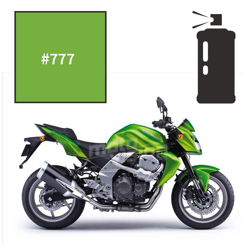 400ml Water Spray paint Kawasaki Lime Green Z1000 20052008 Moto Vision