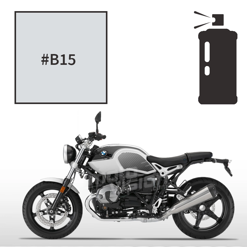 400ml Water Spray paint BMW Light White R Nine T Pure 2017 Moto Vision