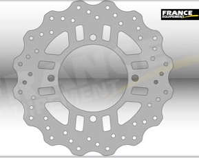 Disque de frein arrière type wave fe.k625v