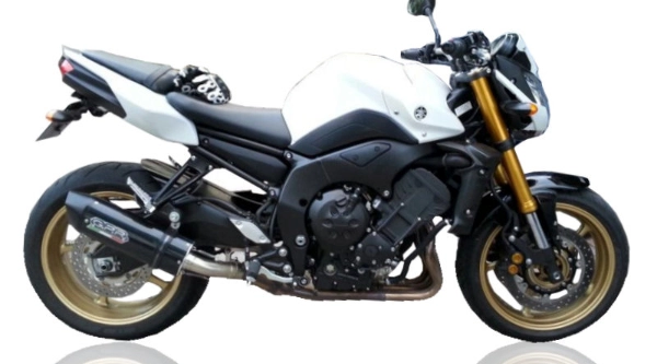 Slip-on Homologuated GPR Furore Nero Yamaha Fazer 1000 2006 2014