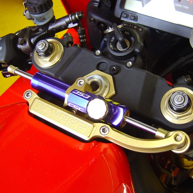 Steering damper kit HYPERPRO Moto Vision
