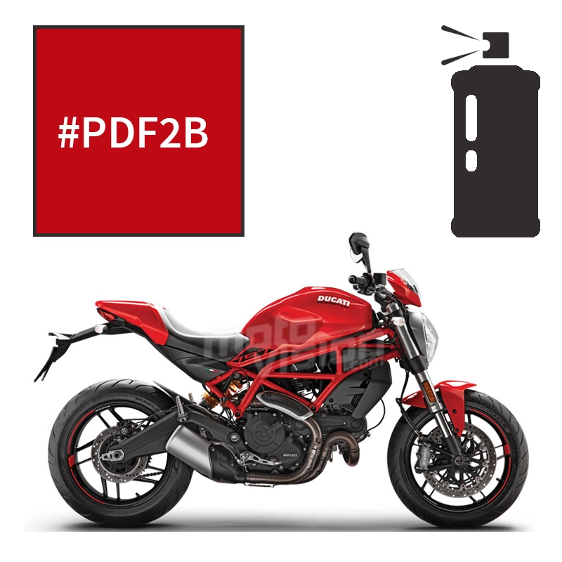400ml Water Spray paint Ducati Anniversary Red 797 Monster 20172019