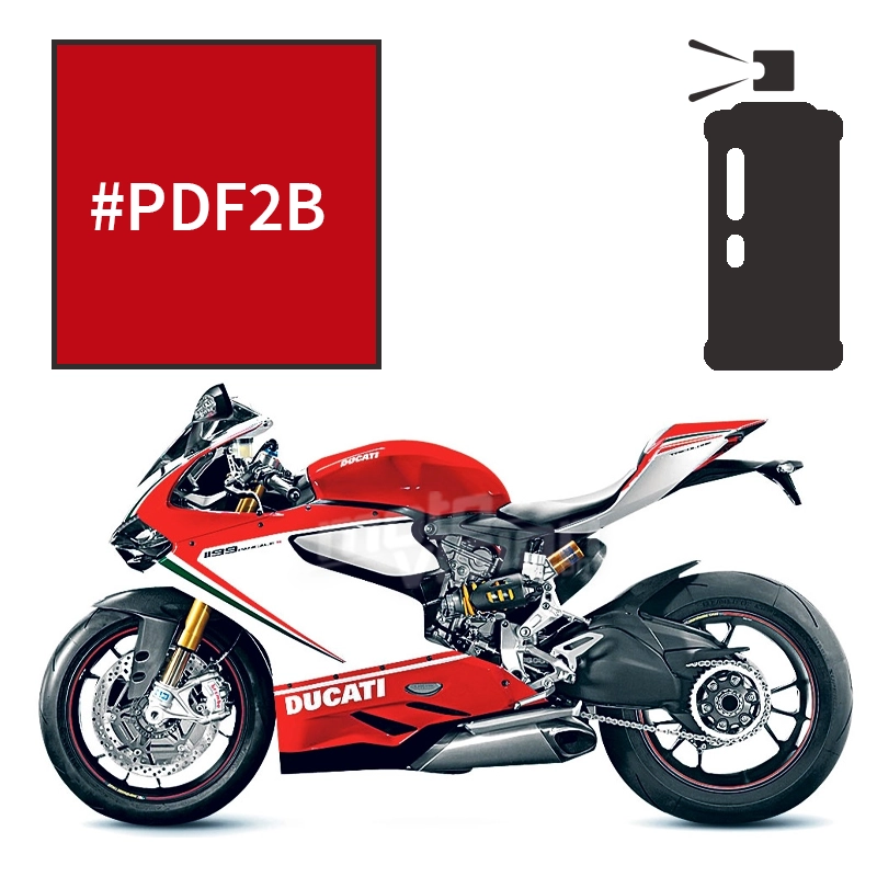 Pintura en spray de 400 ml Ducati Anniversary Red 1199 Panigale S