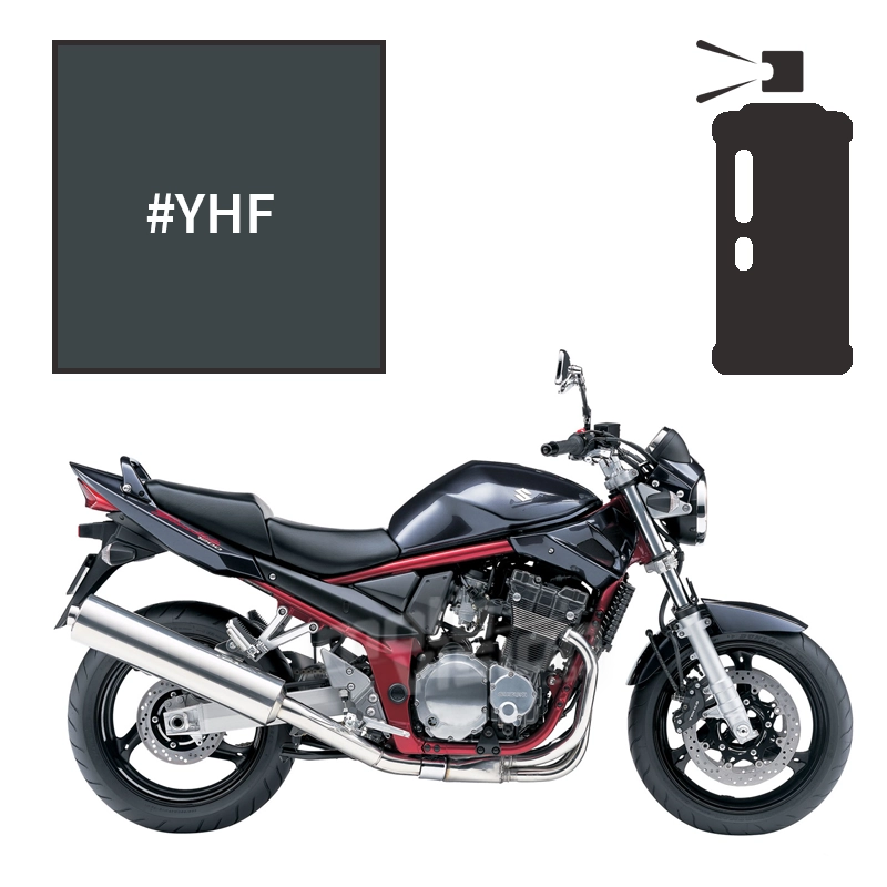 Grey Gsf 400 Suzuki GSF BANDIT 400 1991 1995 Exhaust Silencer - Main Image