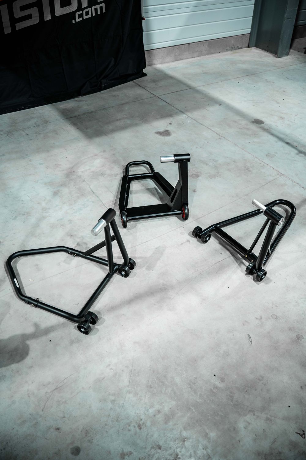 Béquille moto arrière monobras 