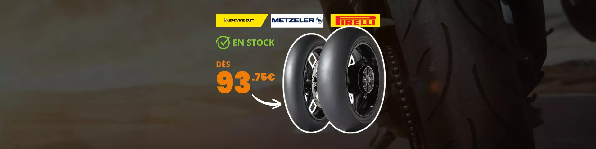 Pneu en stock