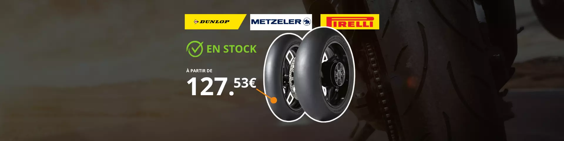Pneu en stock