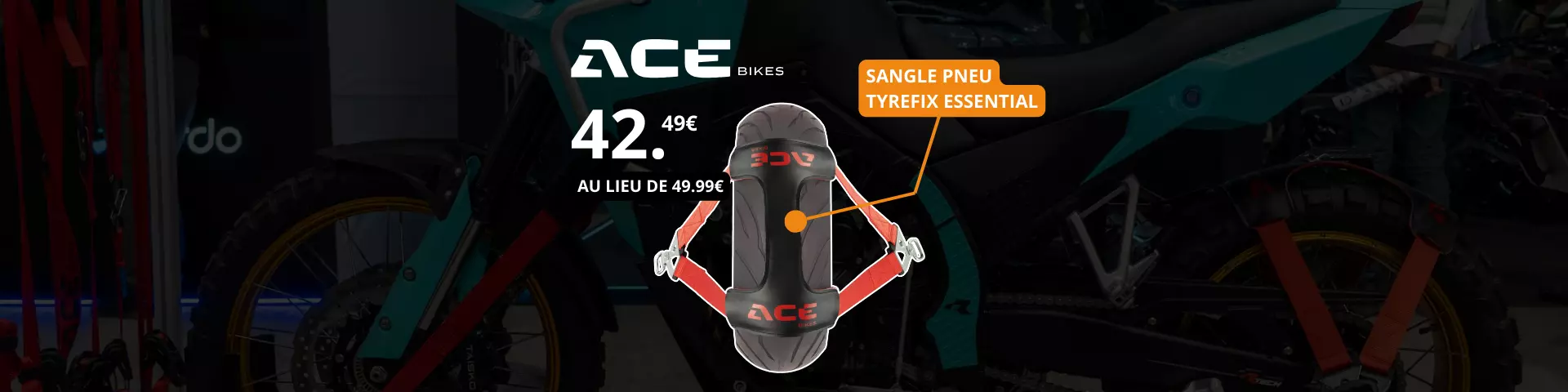 Sangle de pneu arrière Acebike TyreFix Essential