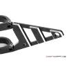 Support de phare stomp noir & alu pour fourche de 32 à 59 mm - gauche