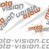 Lot sticker moto vision