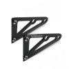 Paire de support de phare old style noir .jpg
