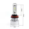 Paire d'ampoule led h7 6500k 32w 6000lm