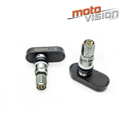 TPMS Moman 3 Sensori Per Moto | Monitoraggio Pressione E Temperatura Con App E Allarme Vocale | IP67 Impermeabile
